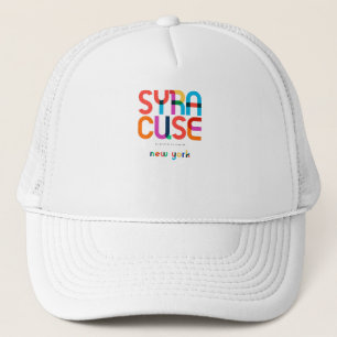 Syracuse New York Mid Century, Pop Art, Trucker Hat