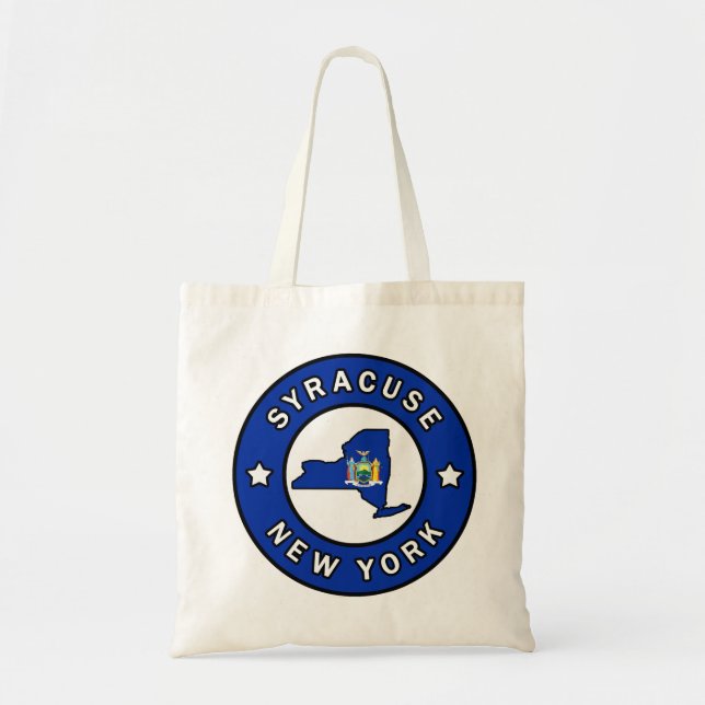 Syracuse New York Tote Bag (Front)