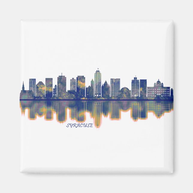 Syracuse Skyline Magnet (Front)