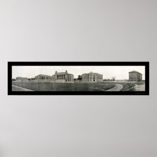 Syracuse University Photo 1908 Poster