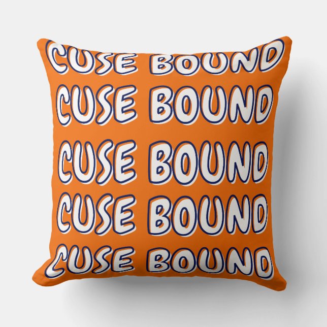Syracuse University Pillow (Front)