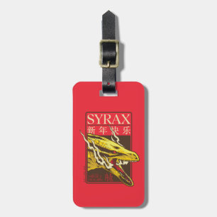Syrax New Year   新年快乐 Luggage Tag