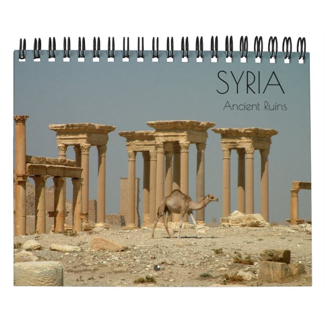 Syria - Ancient Ruins 2026 Calendar (Cover)