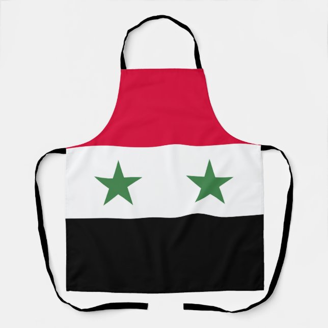 Syria flag apron (Front)