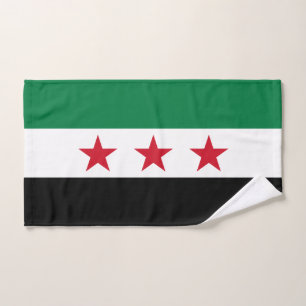 Syria Flag Bath Towel Set