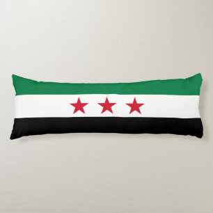 Syria Flag Body Cushion