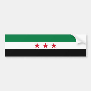 Syria Flag Bumper Sticker