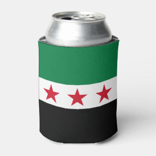 Syria Flag Can Cooler