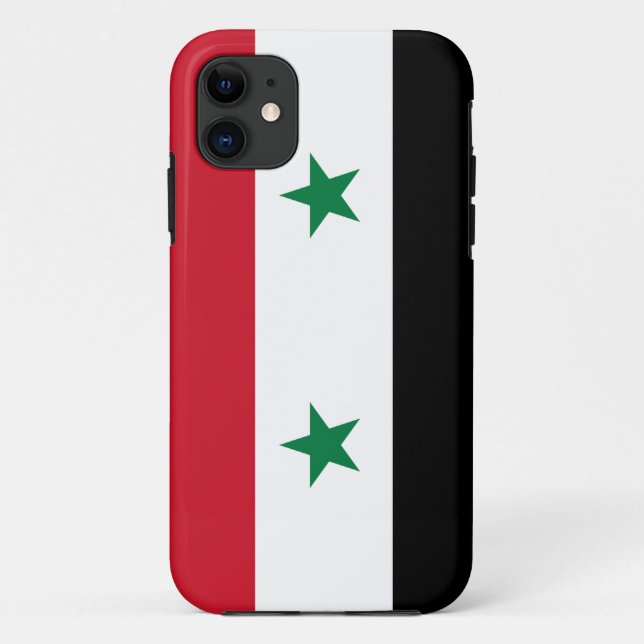 Syria Flag Case-Mate iPhone Case (Back)