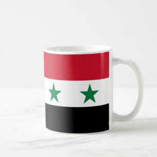  Syria Flag Ceramic Coffee Mug