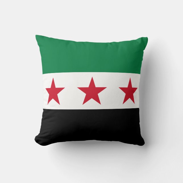 Syria Flag Cushion (Front)