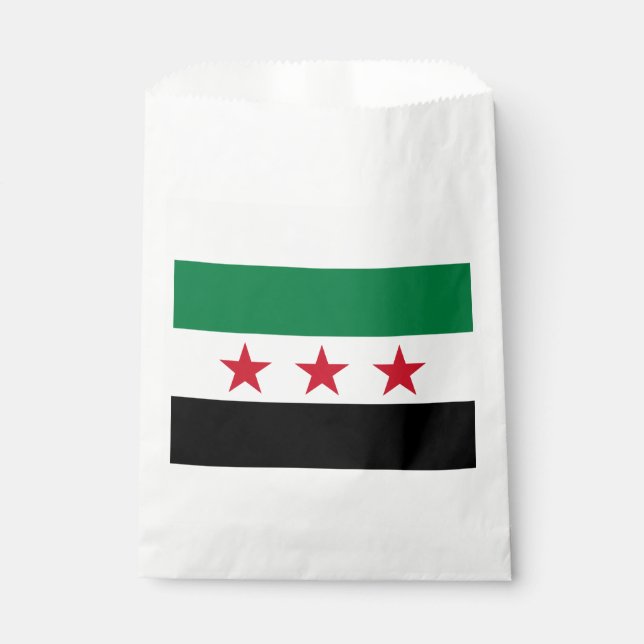 Syria Flag Favour Bags (Front)