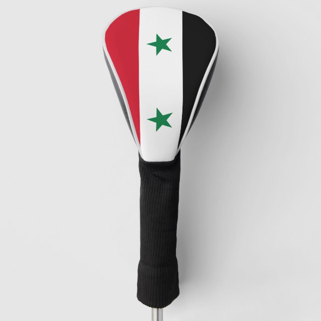 Syria Flag Golf Head Cover (Front)