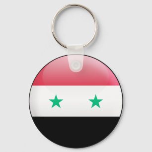 Syria Flag Key Ring