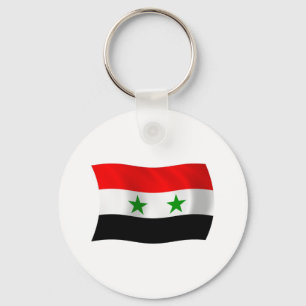 Syria Flag Keychain