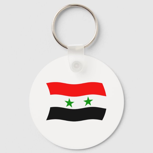 Syria Flag Keychain (Front)