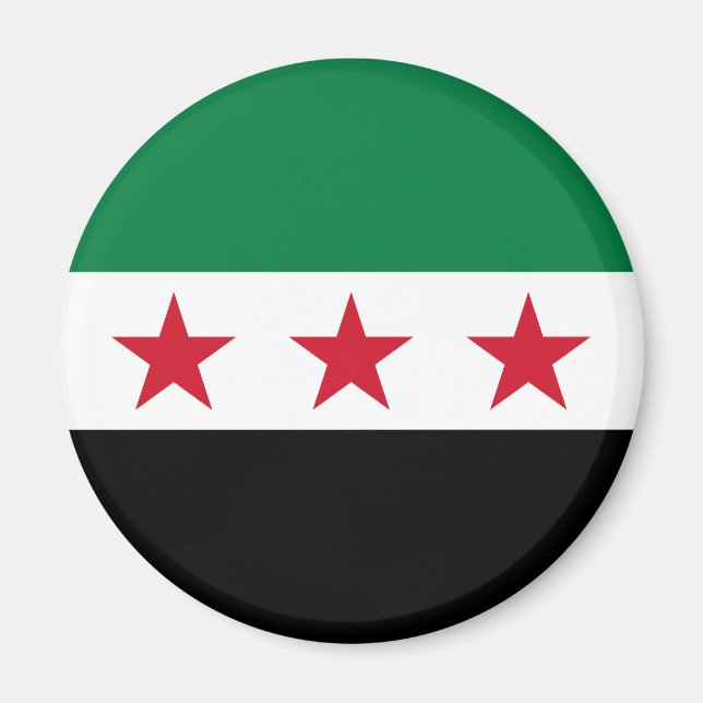 Syria Flag Magnet (Front)