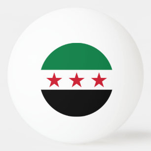 Syria Flag Ping Pong Ball