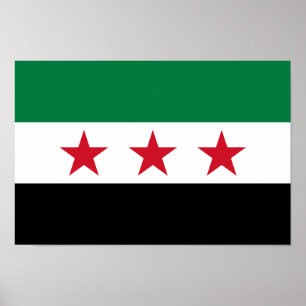 Syria Flag Poster