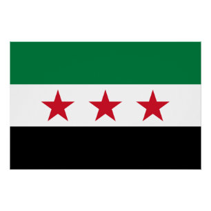 Syria Flag Poster