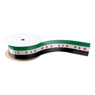 Syria Flag Satin Ribbon