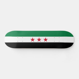 Syria Flag Skateboard