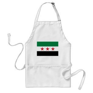 Syria Flag Standard Apron