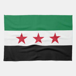 Syria Flag Tea Towel