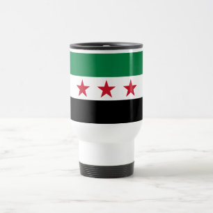 Syria Flag Travel Mug