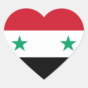syria heart sticker