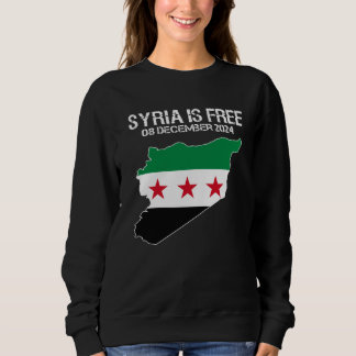 Syria Is Free Syrian Flag Syria Free Sweatshirt