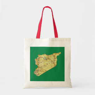 Syria Map Bag