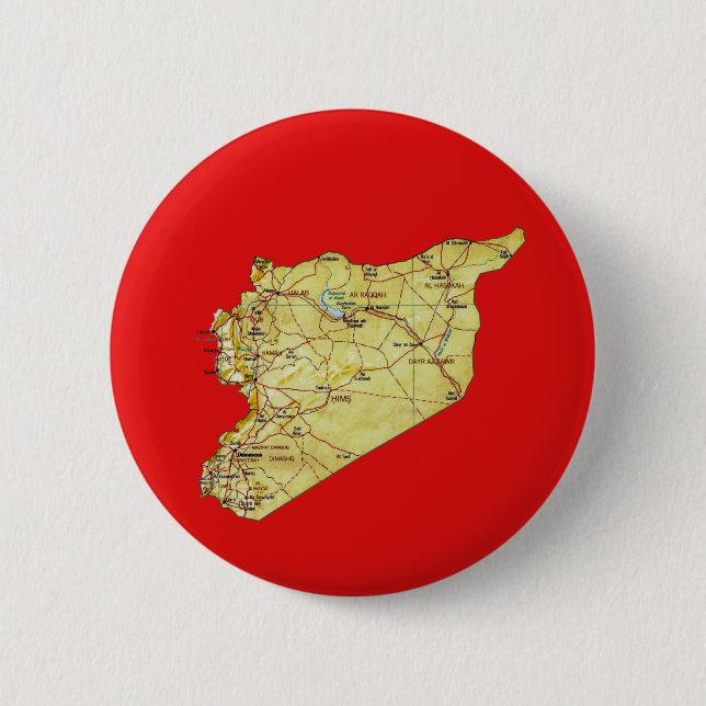 Syria Map Button (Front)