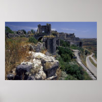 Syria, Marqab Castle, Crusaders castle located