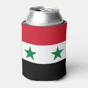 Syria Old Flag Can Cooler