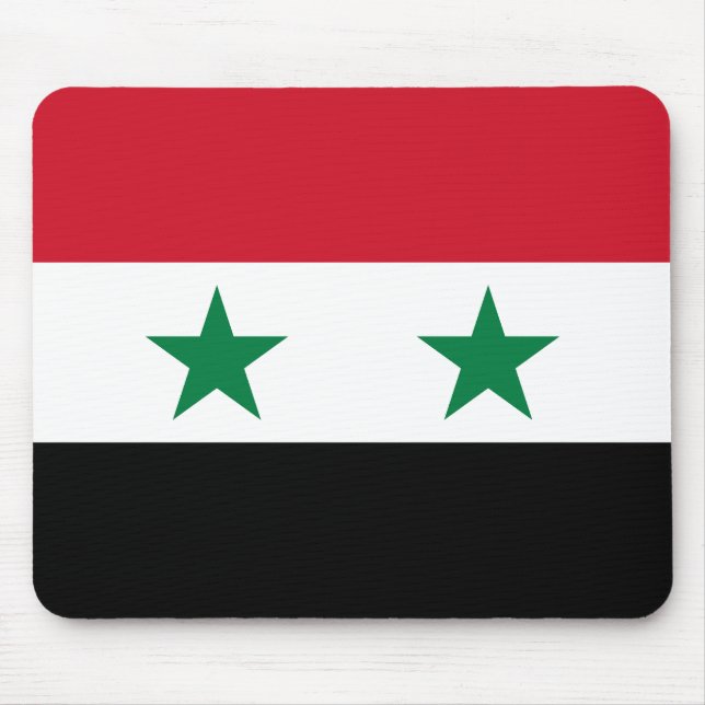 Syria Old Flag Mouse Pad (Front)