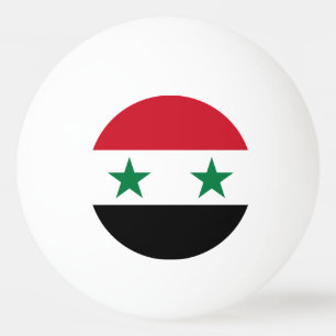 Syria Old Flag Ping Pong Ball
