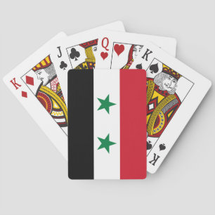 Syria Old Flag Playing Cards