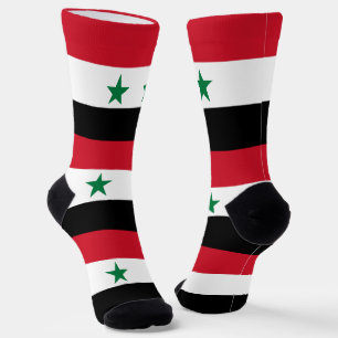 Syria Old Flag Socks