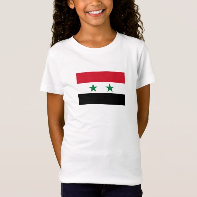 Syria Old Flag T-Shirt (Front)
