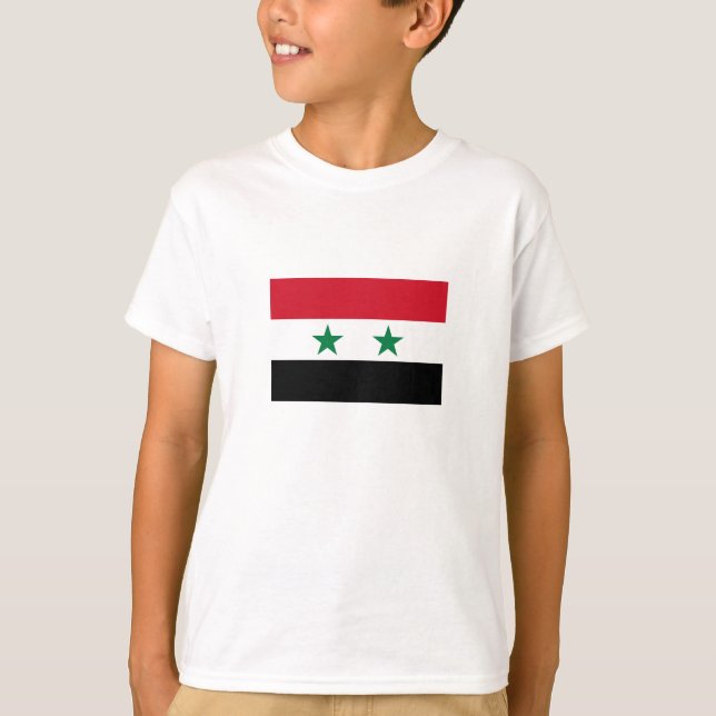 Syria Old Flag T-Shirt (Front)