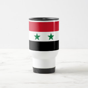Syria Old Flag Travel Mug