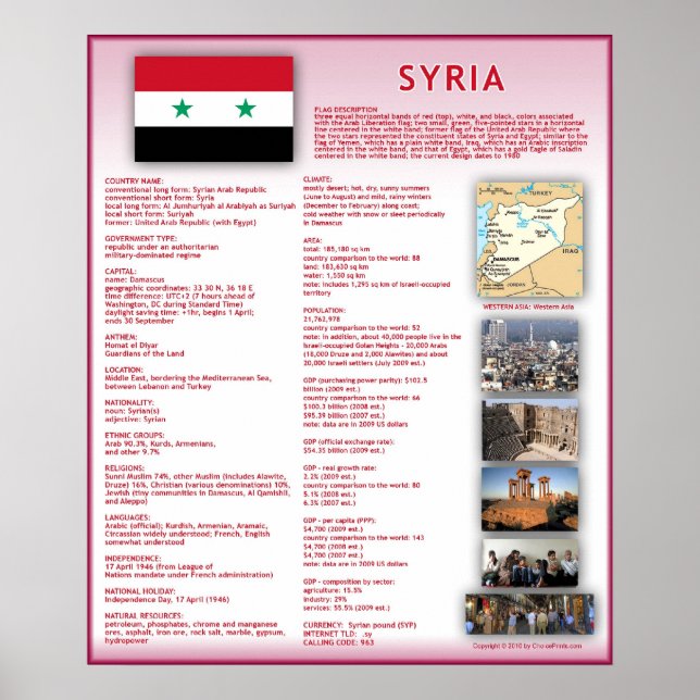 Syria Poster (Front)