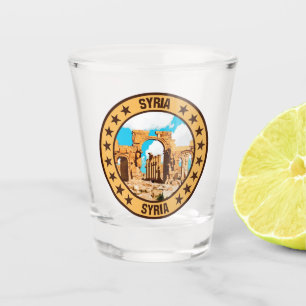 Syria                                              shot glass