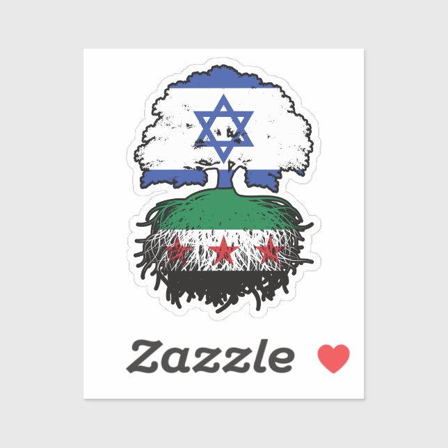 Syrian Israeli Roots and Crown Tree (Sheet)