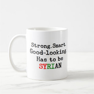 syrian strong coffee mug