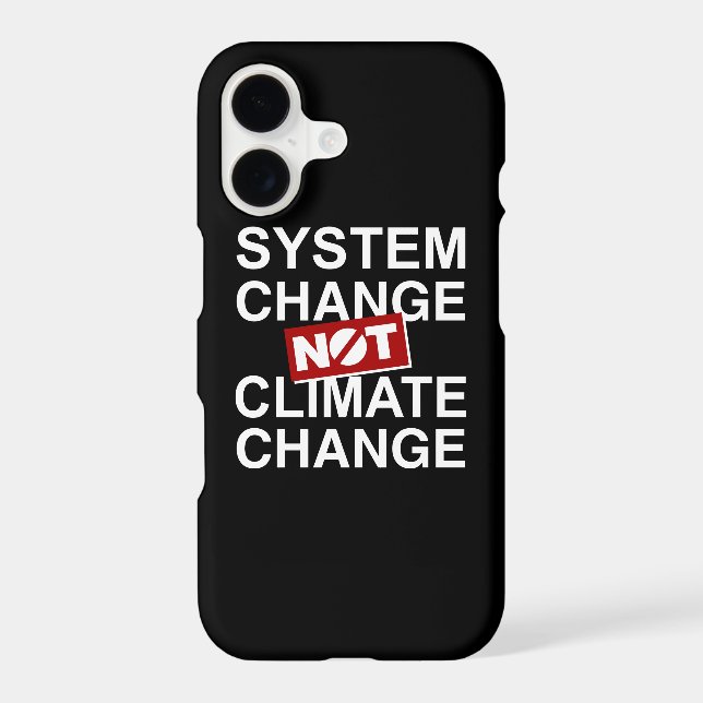 System Change Not Climate Change (Back)