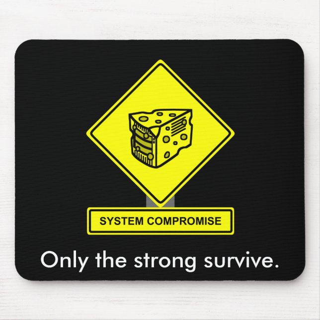 System Compromise Mousepad (Front)