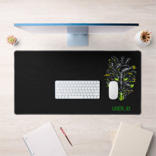 SYSTEM GMR Overclocked Cyber Heart Gaming Desk Mat