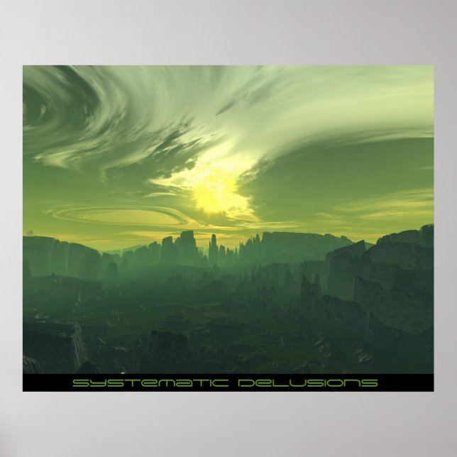 Systematic Delusions Poster (Front)